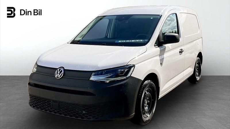 Vit (candyvit) Ny 2025 VW Caddy Minibuss | 317 250 kr (Marknadspris) - Bild 1/4