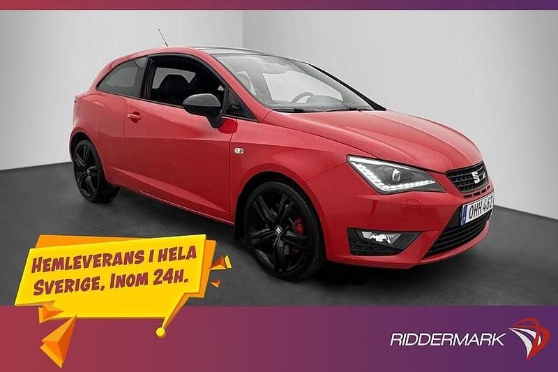 Röd Begagnad 2017 Seat Ibiza CUPRA Halvkombi | 109 800 kr - Bild 1/3