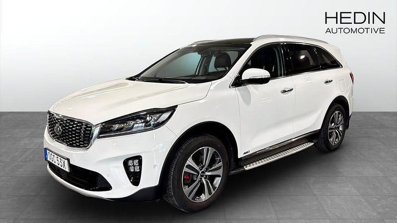 Vit Begagnad 2020 Kia Sorento GT-Line SUV | 309 900 kr (Bra pris) - Bild 1/4