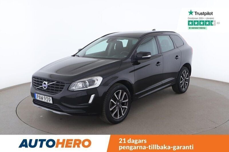 Svart Begagnad 2016 Volvo XC60 Kinetic SUV | 175 000 kr (Marknadspris) - Bild 1/4