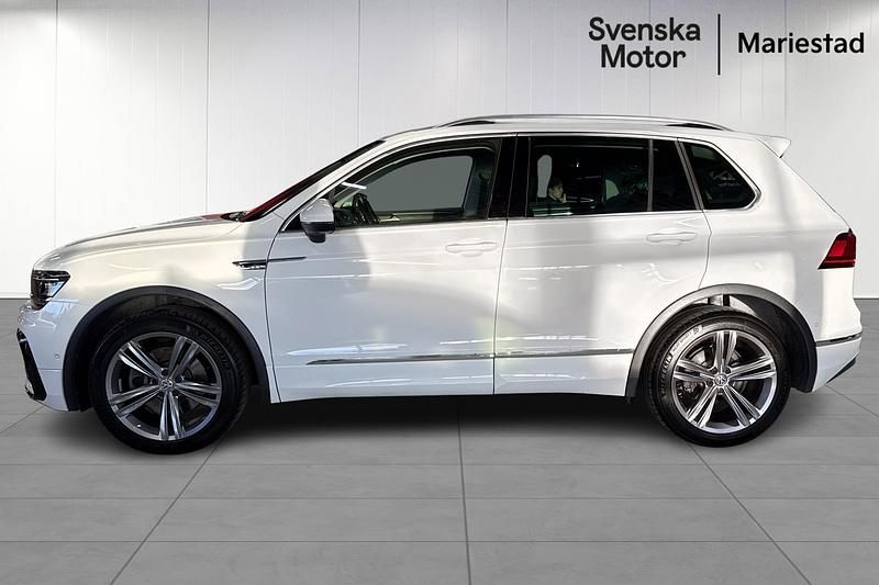 Begagnad VW Tiguan R-line 192 HK (141 kW) 2018 Vit SUV