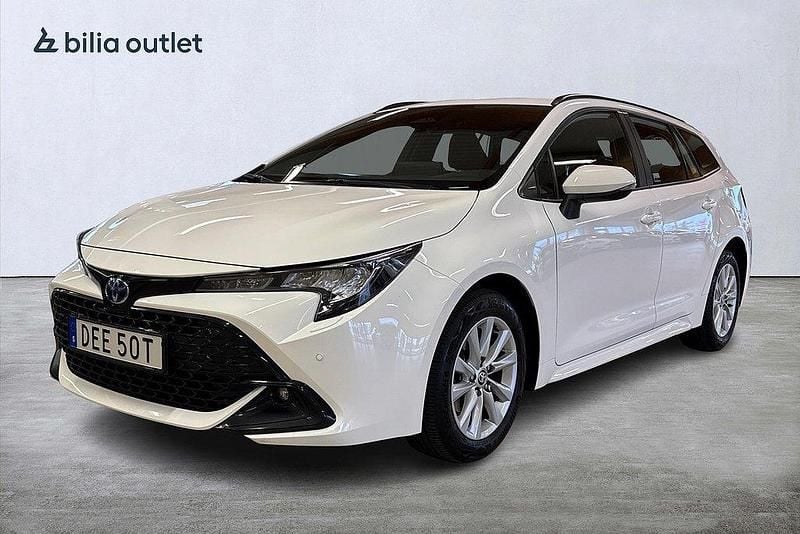 Vit Begagnad 2024 Toyota Corolla Kombi | 274 900 kr (Bra pris) - Bild 1/4