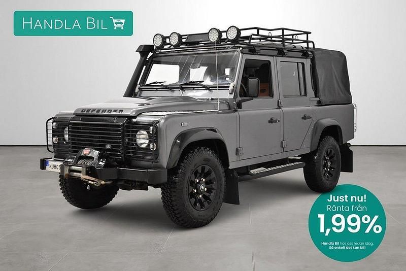 Grå Begagnad 2015 Land Rover Defender SE SUV | 699 900 kr (Lite dyr) - Bild 1/3