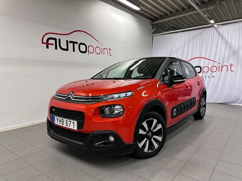 Orange Begagnad 2016 Citroën C3 Halvkombi | 84 900 kr (Lite dyr) - Bild 1/4