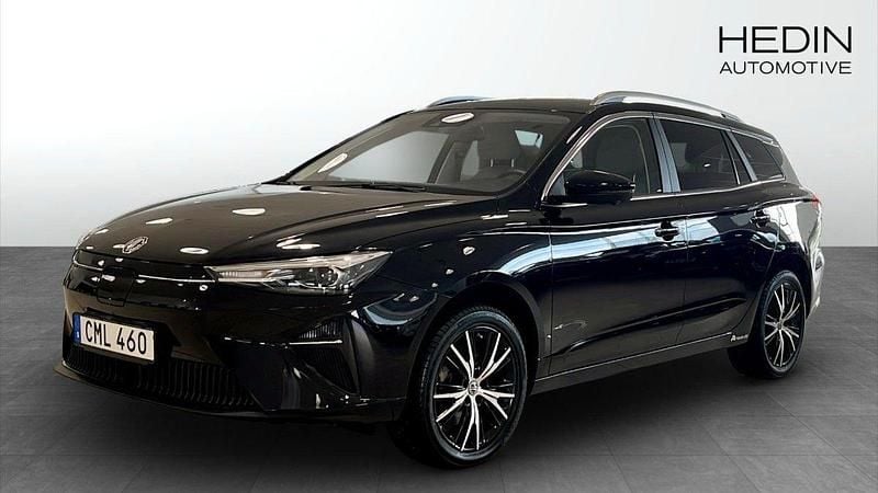 Svart (black) Begagnad 2022 MG MG5 EV Luxury Kombi | 224 900 kr (Bra pris) - Bild 1/4