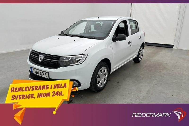 Vit Begagnad 2017 Dacia Sandero Halvkombi | 79 900 kr (Marknadspris) - Bild 1/3