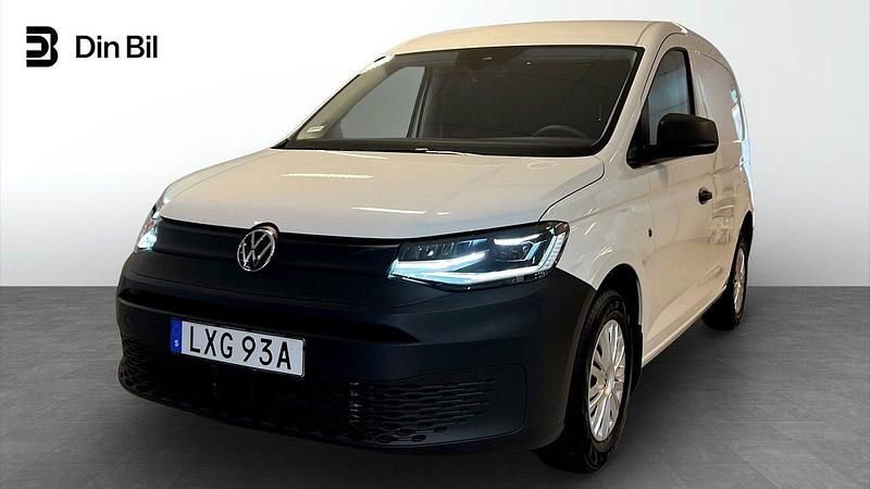 Vit (candyvit) Ny 2025 VW Caddy Minibuss | 287 375 kr (Bra pris) - Bild 1/4