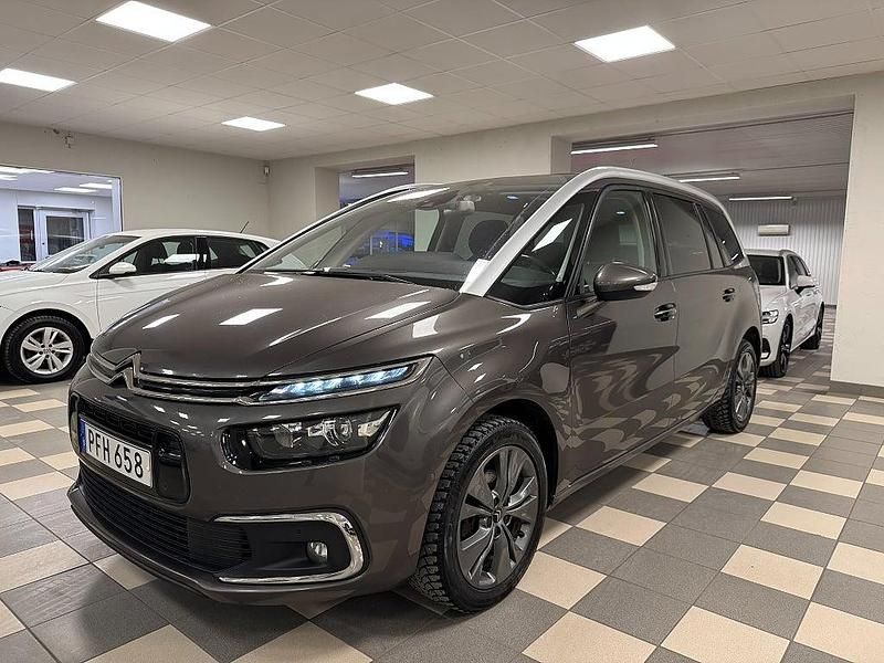 Brun Begagnad 2017 Citroën Grand C4 Picasso Minibuss | 116 900 kr (Marknadspris) - Bild 1/4