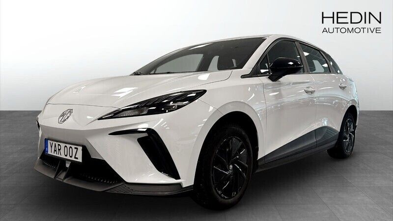 Vit (white) Begagnad 2023 MG MG4 EV Halvkombi | 269 900 kr (Lite dyr) - Bild 1/4
