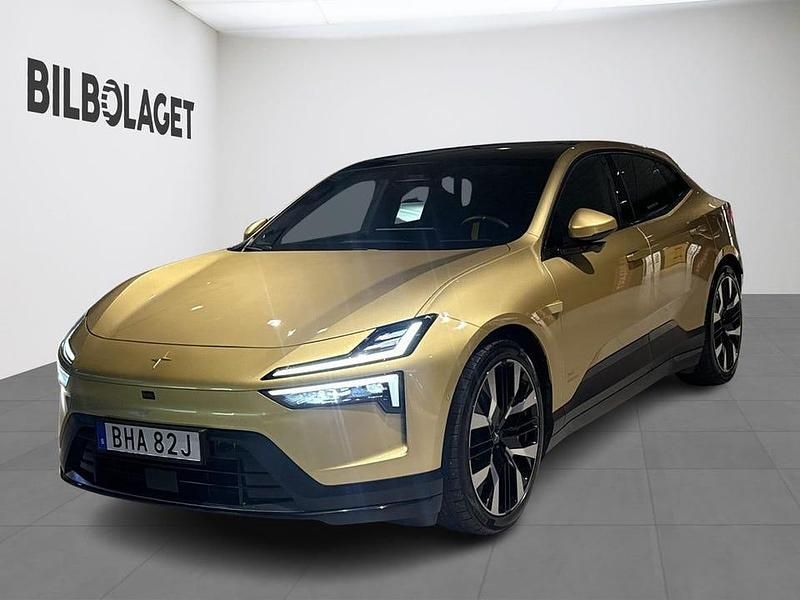 Gul Begagnad 2024 Polestar 4 Performance SUV | 719 500 kr (Lite dyr) - Bild 1/4