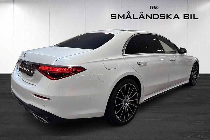 Begagnad Mercedes S580 AMG 510 HK (375 kW) 2022 Vit Sedan