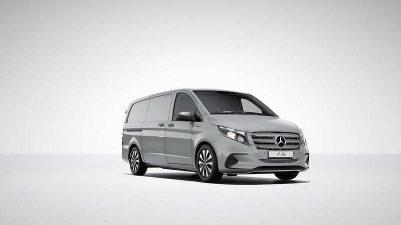 Begagnad Mercedes e-Vito 85 kW (116 HK) 2024 Grå Minibuss