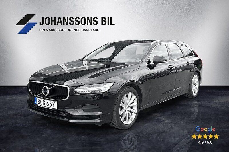 Svart Begagnad 2019 Volvo V90 Kombi | 279 900 kr (Marknadspris) - Bild 1/4