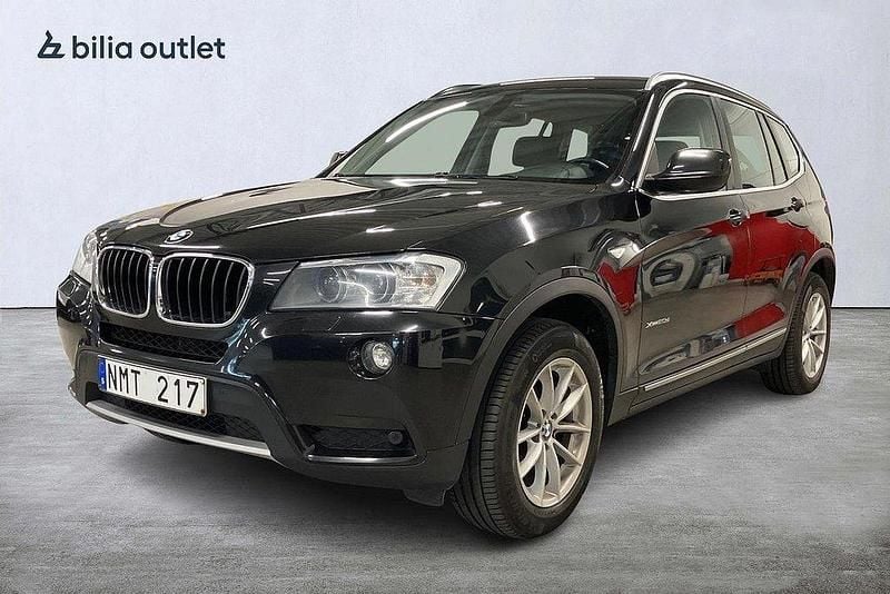 Svart Begagnad 2012 BMW X3 SUV | 89 900 kr (Bra pris) - Bild 1/4