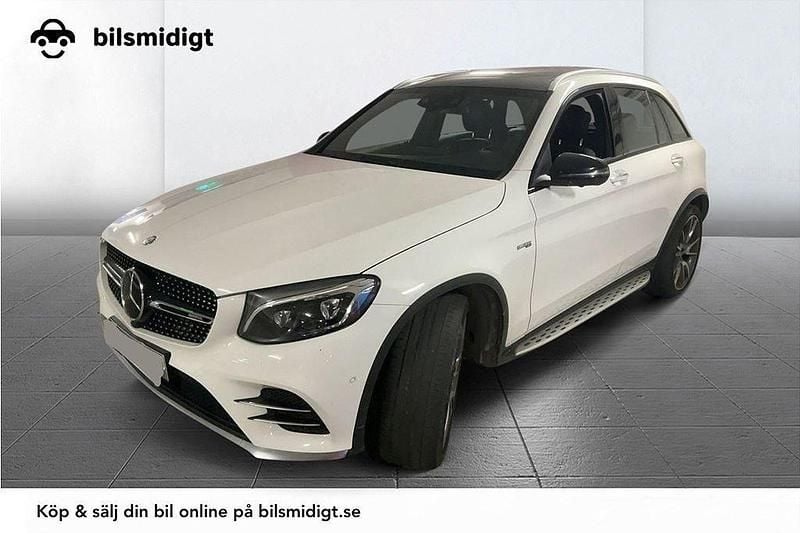 Vit Begagnad 2017 Mercedes GLC43 AMG AMG SUV | 439 900 kr (Bra pris) - Bild 1/3