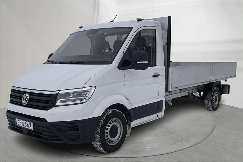 Vit Begagnad 2019 VW Crafter Van | 269 000 kr (Superpris) - Bild 1/4