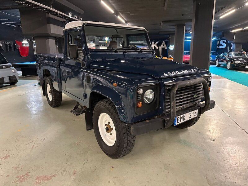 Begagnad Land Rover Defender 123 HK (90 kW) 2009 Blå SUV
