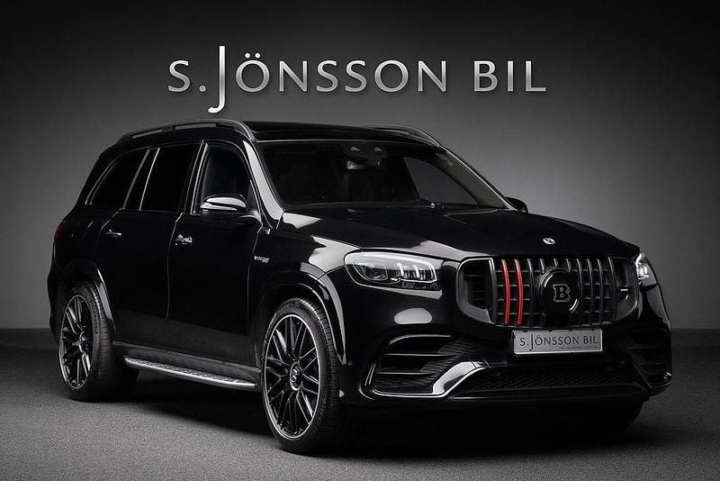 Svart Begagnad 2023 Mercedes GLS63 AMG SUV | 1 595 000 kr - Bild 1/4