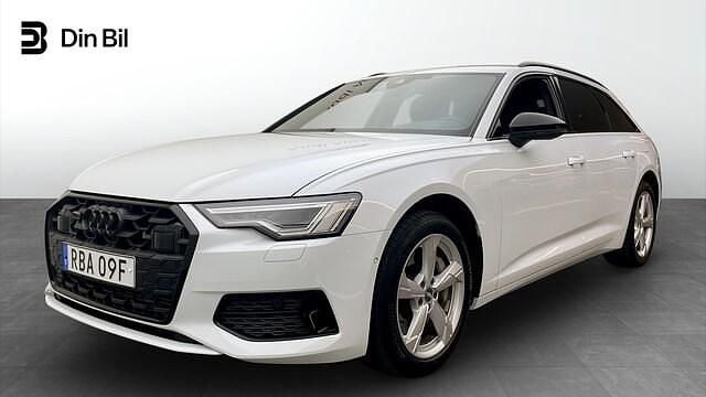 Glaciärvit metallic Begagnad 2024 Audi A6 Sport Kombi | 499 000 kr (Lite dyr) - Bild 1/4