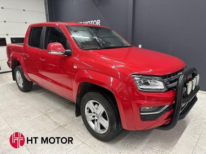 Röd Begagnad 2019 VW Amarok Aventura Pickup | 289 400 kr (Bra pris) - Bild 1/3