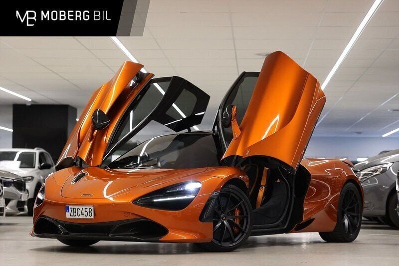 Orange Begagnad 2017 McLaren 720S Sportkupé | 2 495 000 kr - Bild 1/3