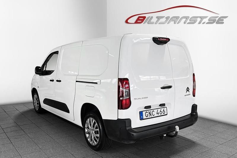 Begagnad Citroën Berlingo 132 HK (97 kW) 2019 Vit Minibuss