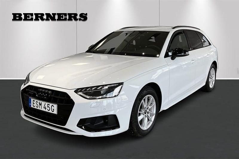 Vit Begagnad 2024 Audi A4 Proline Kombi | 379 900 kr (Marknadspris) - Bild 1/4