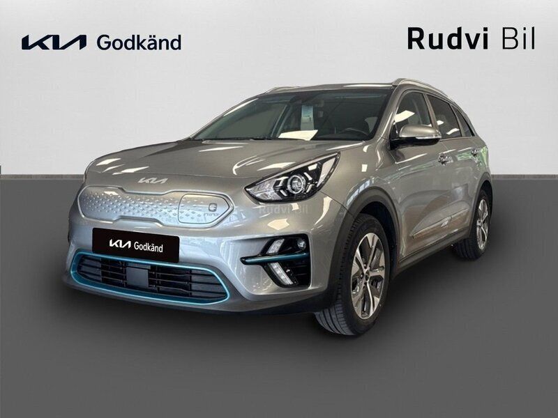 Grå Begagnad 2022 Kia e-Niro Advance SUV | 299 900 kr (Marknadspris) - Bild 1/4