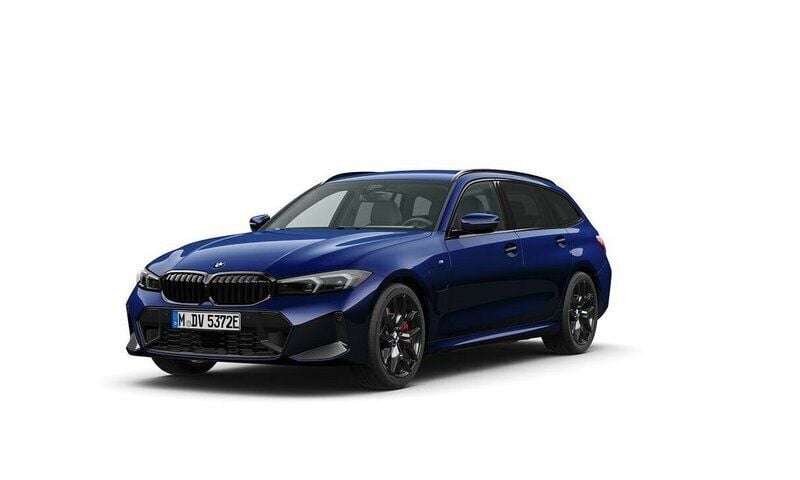 Blå Ny 2025 BMW 330e M Sport Kombi | 732 700 kr (Dyr) - Bild 1/4