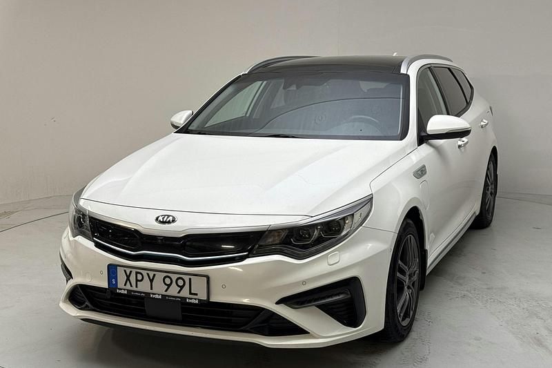 Vit Begagnad 2020 Kia Optima Advance Kombi | 139 000 kr (Lite dyr) - Bild 1/4