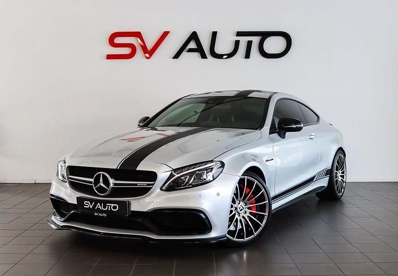 Svart Begagnad 2017 Mercedes C63S AMG AMG Sportkupé | 579 900 kr (Superpris) - Bild 1/4