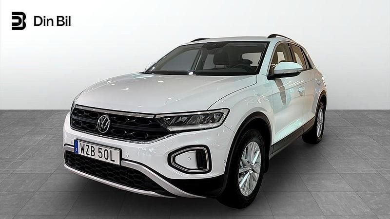Vit (pure white) Begagnad 2022 VW T-Roc SUV | 254 900 kr (Marknadspris) - Bild 1/4