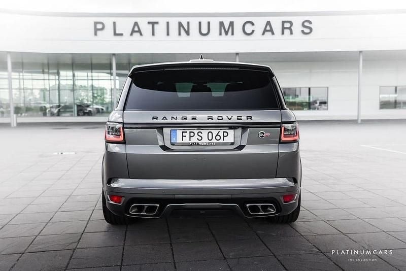 Begagnad Land Rover Range Rover Sport SVR 576 HK (423 kW) 2019 Grå SUV