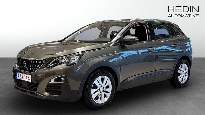 Mörkgrå (grey) Begagnad 2018 Peugeot 3008 Active Kombi | 170 000 kr (Marknadspris) - Bild 1/4