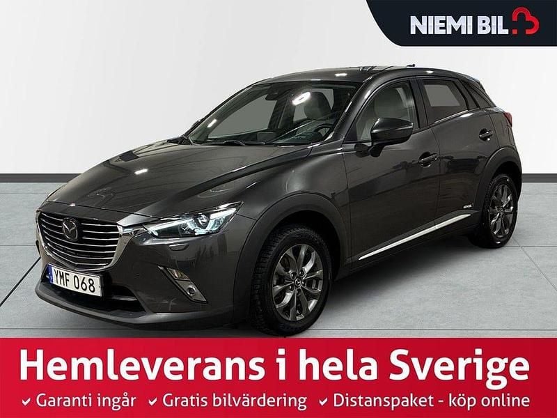 Begagnad Mazda CX-3 Optimum 150 HK (110 kW) 2017 Grå SUV
