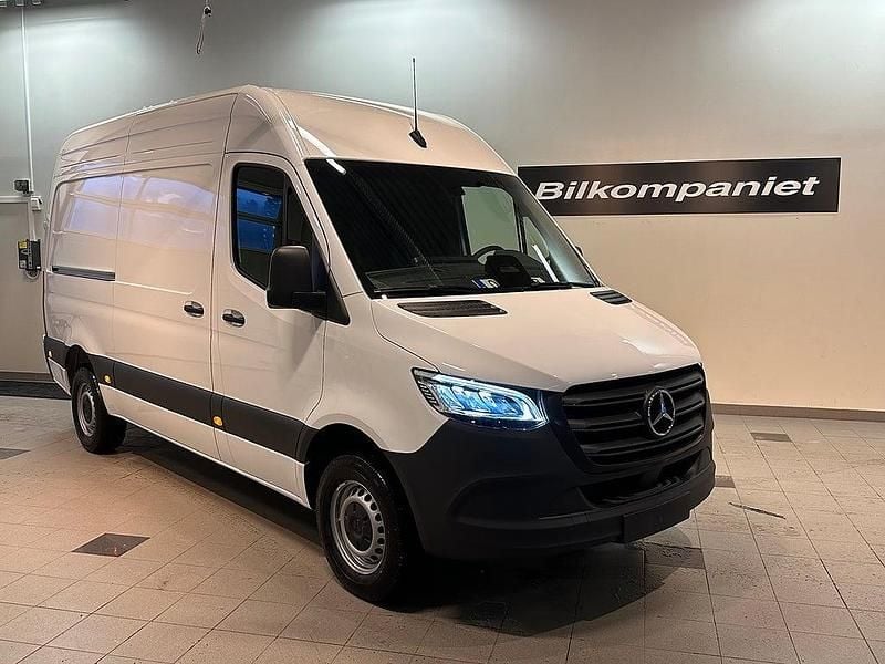 Vit Ny 2025 Mercedes Sprinter Van | 618 750 kr - Bild 1/4