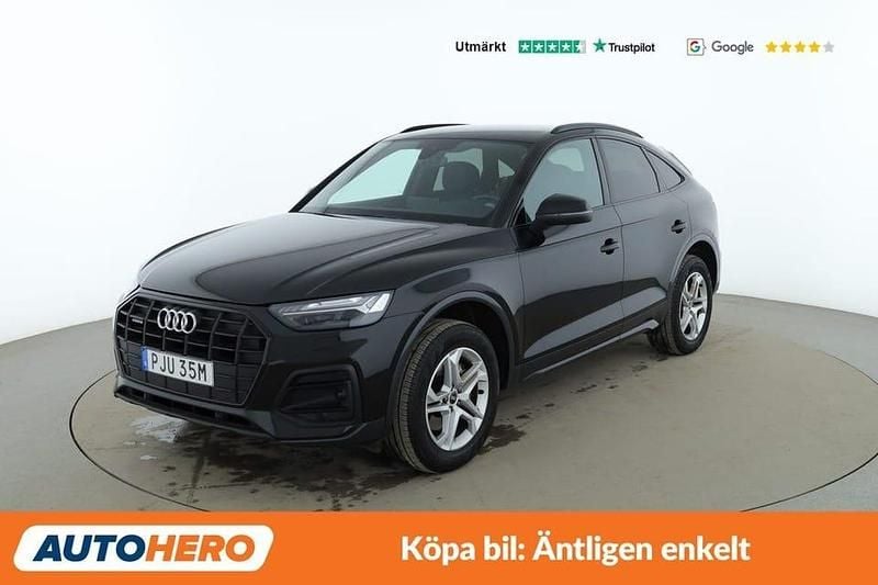 Svart Begagnad 2021 Audi Q5 Sportback SUV | 435 000 kr (Lite dyr) - Bild 1/4
