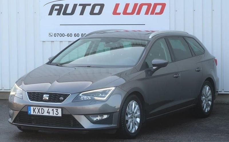 Begagnad Seat Leon ST FR 150 HK (110 kW) 2016 Gråmetallic Kombi