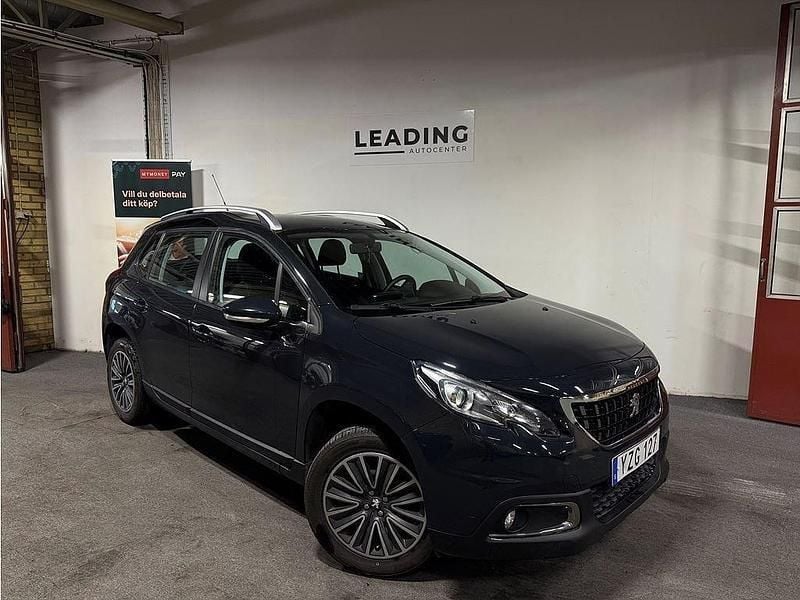 Svart Begagnad 2018 Peugeot 2008 SUV | 79 900 kr (Bra pris) - Bild 1/4