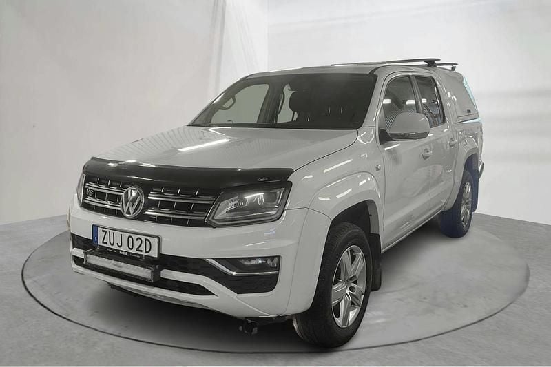 Vit Begagnad 2019 VW Amarok Pickup | 259 000 kr - Bild 1/4