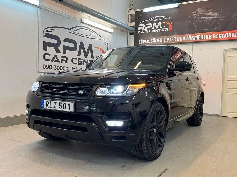 Svart Begagnad 2017 Land Rover Range Rover Sport SUV | 369 900 kr (Marknadspris) - Bild 1/4