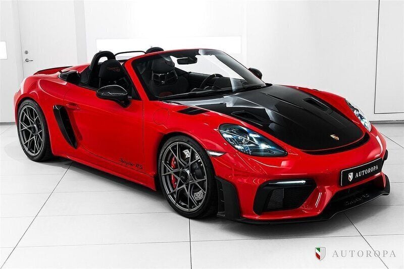 Flerfärgad Begagnad 2024 Porsche 718 Spyder Cab | 1 850 000 kr - Bild 1/4