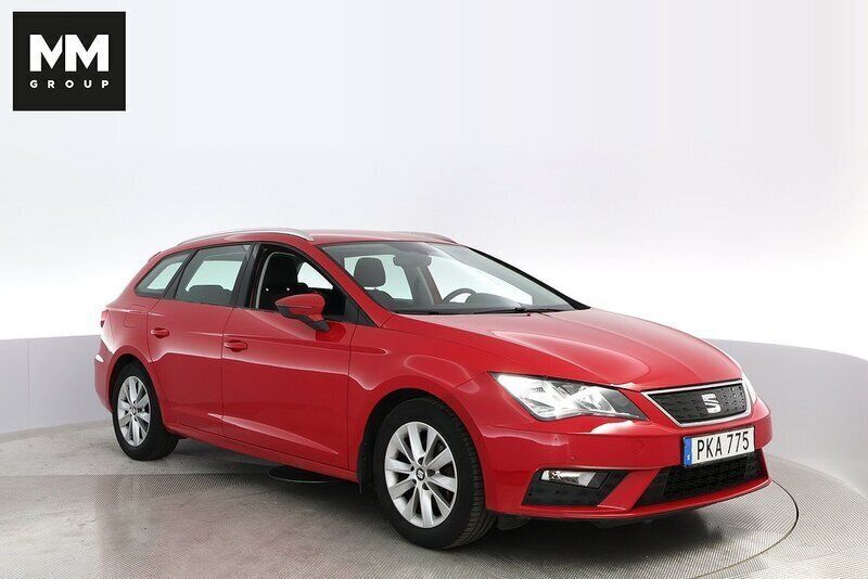 Röd Begagnad 2017 Seat Leon ST Ecomotive Kombi | 149 900 kr (Lite dyr) - Bild 1/4