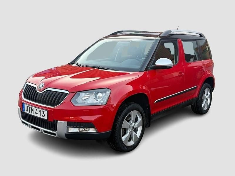 Begagnad Skoda Yeti Outdoor 125 HK (91 kW) 2016 Röd SUV
