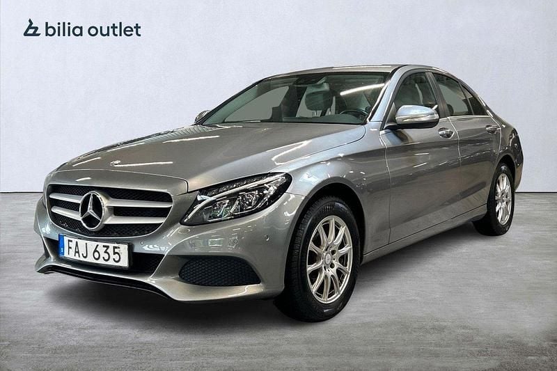 Silver Begagnad 2015 Mercedes C220 Sedan | 179 900 kr (Marknadspris) - Bild 1/3