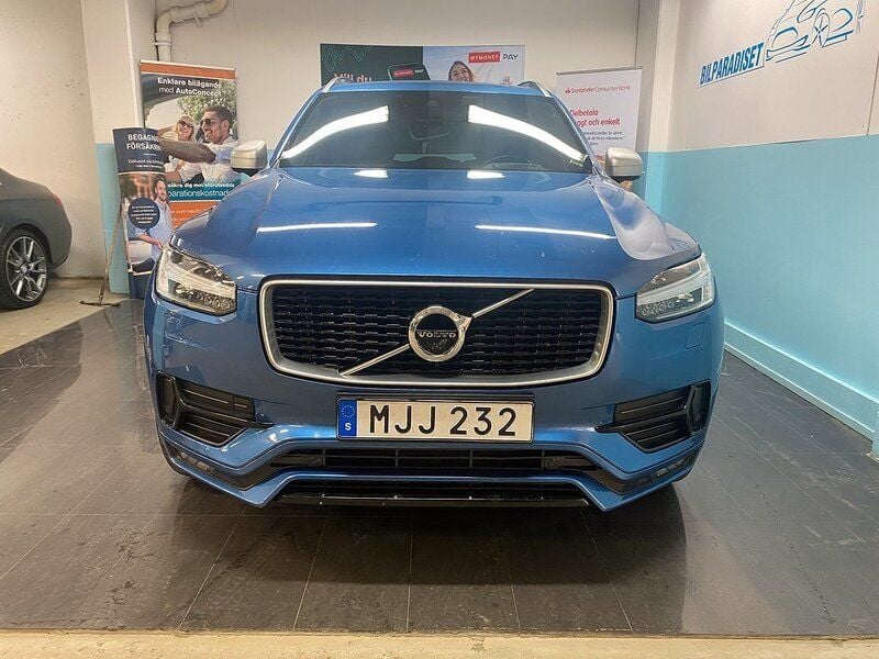 Begagnad Volvo XC90 R-Design 225 HK (165 kW) 2016 Blå SUV