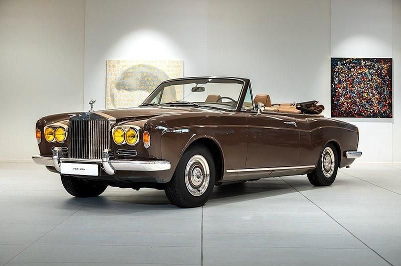 Begagnad Rolls Royce Silver Shadow 203 HK (149 kW) 1971 Mörkbrun Cab