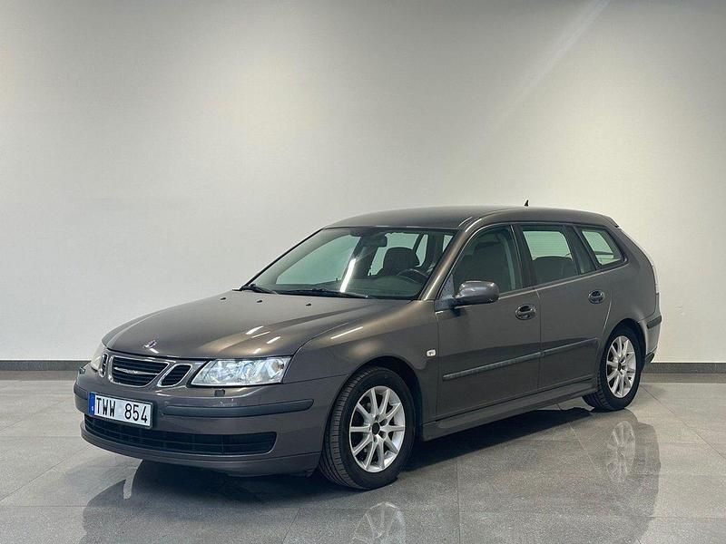 Brun Begagnad 2007 Saab 9-3 Linear Kombi | 34 900 kr (Marknadspris) - Bild 1/4