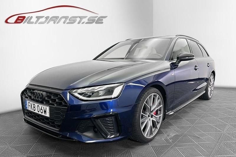 Blå Begagnad 2022 Audi A4 Competition Kombi | 359 000 kr (Marknadspris) - Bild 1/4