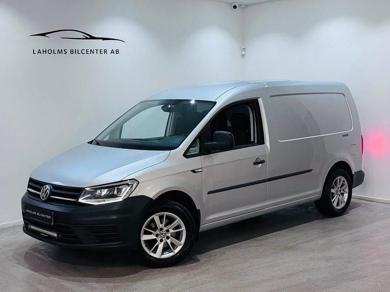 Silver Begagnad 2016 VW Caddy Maxi Minibuss | 119 900 kr (Marknadspris) - Bild 1/4